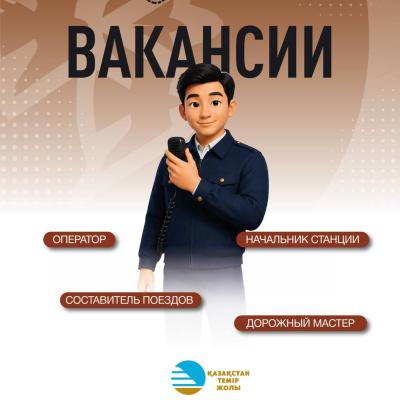 Вакансии АО &laquo;НК &laquo;Қазақстан темір жолы&raquo;